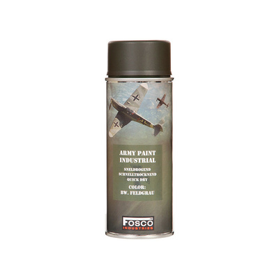 Barva ARMY ve spreji 400ml RAL 6006 BW ŠEDÁ FELDGRAU