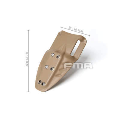 FMA Low-Ride LOOP snížená platforma pro pouzdra / holstery - Písková