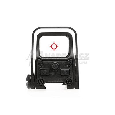 AIM-O Kolimátor 551 červený/zelený bod, (kopie EOTECH) - černý