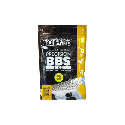 Kuličky Specna Arms EDGE ULTRA(TM) BIO 0,43g, 2300 BBs - Bílá
