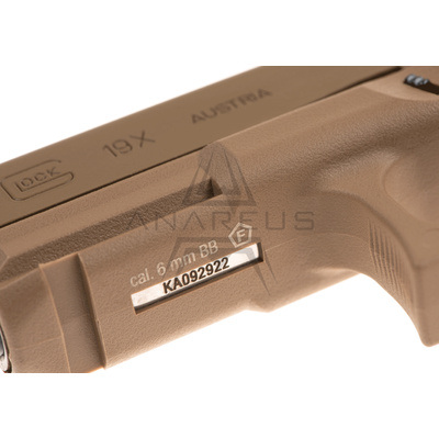 Umarex Glock 19X GBB plynová pistole - Písková