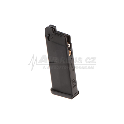 Umarex plynový zásobník pro Glock 42 Gen5 GBB, 10 BBs - Černá