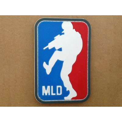 Patch PVC 3D gumový Major League Doorkicker MLD, barevný