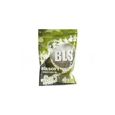 Kuličky BLS BIO 0,43g, 1000 BBs - Bílé