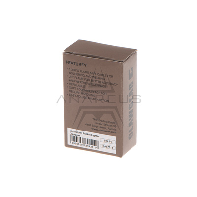 Kapesní zapalovač Storm Mk.II - RAL7013