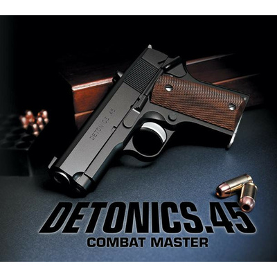 TM GBB plynová pistole Detonics.45 Combat Master - Černá