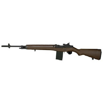 WE GBBR plynová puška M14 - Černá/imitace dřeva