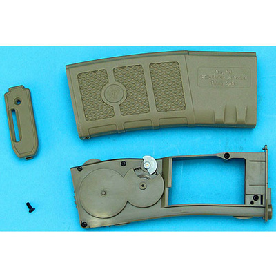 Zásobník M4/M16 na 340 ran FROG, pískový