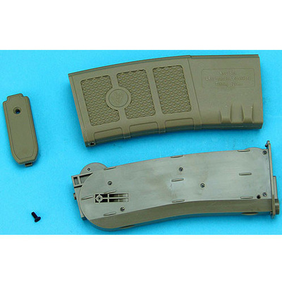Zásobník M4/M16 na 130 ran FROG, tlačný - pískový