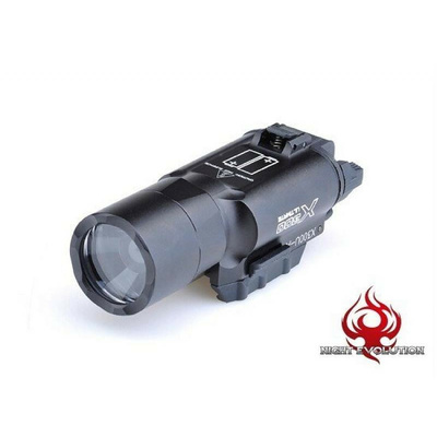 LED svítilna X300U - černá