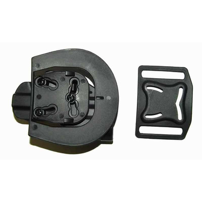 FMA opaskové pouzdro CQC Serpa Holster (USP, CZ-P09), pravé - Černá
