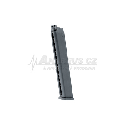 Umarex dlouhý plynový zásobník pro Glock 18c GBB, 50 BBs - Černá