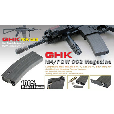 Zásobník CO2 na 40 ran pro GHK/WA M4/G5/PDW ( Gen.2 )