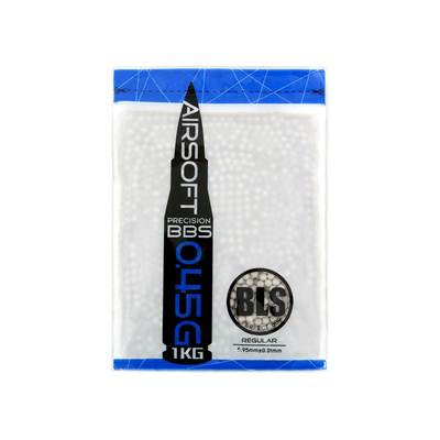 Kuličky BLS Precision 0,45g, 2200 BBs - Bílé