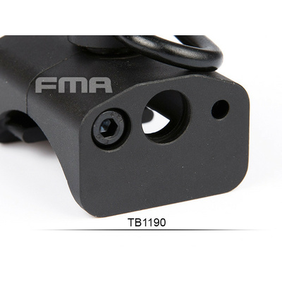 FMA QD montážní báze popruhu pro P90 / SSR90, nízká - Černá