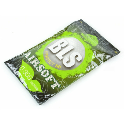 20x kuličky BLS BIO 0,30g, 3300 BBs - Bílé (krabice)