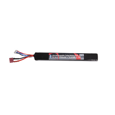 Li-Pol baterie ASG 11,1V 1500mAh, 15C - Stick (jednodílná)