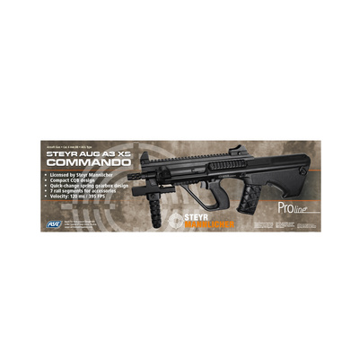 ASG Steyr AUG A3 XS COMMANDO - Černá