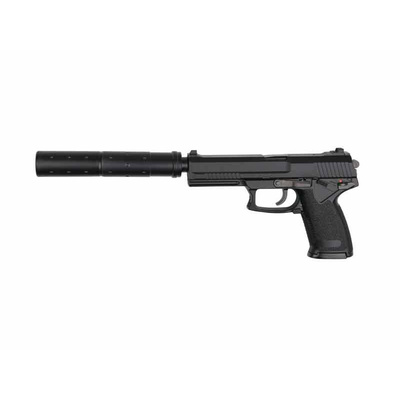 MK23 Special Operations, pevný závěr  plus  prodloužená hlaveň v tlumiči