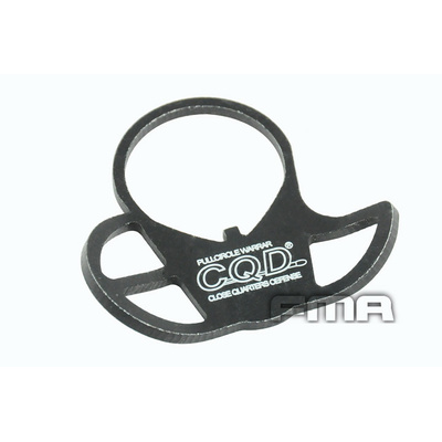 FMA ocelové CQD oko popruhu pro GBBR M4 / AR15 - Černá