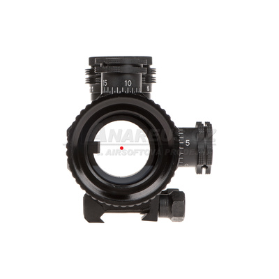 Kolimátor 1x30 Red Dot, červené podsvícení, černý