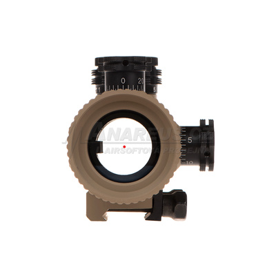 Kolimátor 1x30 Red Dot, červené podsvícení, pískový