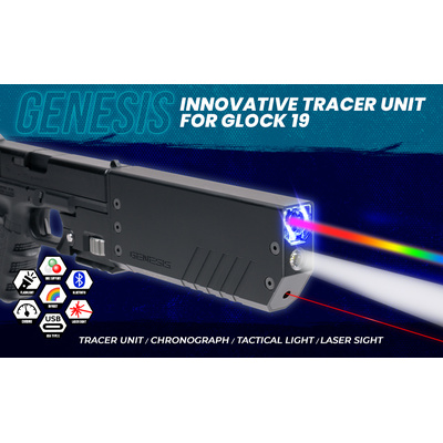 Nasvětlovací tlumič GENESIS Compact pro Glock 19