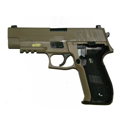 WE GBB plynová pistole SIG P226 MK25 - Písková