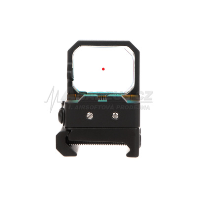Kolimátor Flip Dot Reflex Sight, červené podsvícení, černý