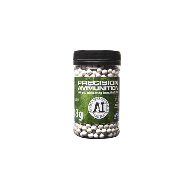 Kuličky ASG Accuracy International 0,48g, 1000 BBs - Bílá