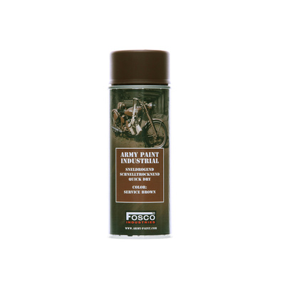 Barva ARMY ve spreji 400ml SERVICE BROWN