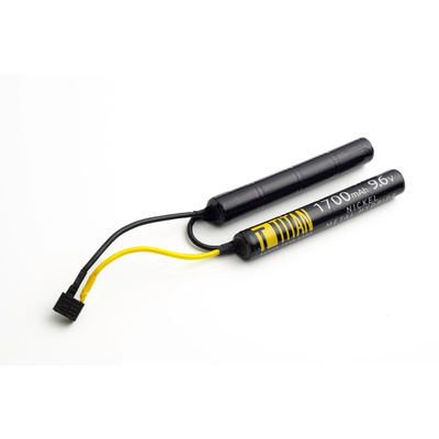 NiMH baterie TITAN 9.6V 1700mAh, T-Dean - Nunchuk (dvojdílná)