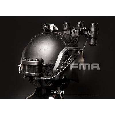 FMA replika nočního vidění PVS-31 Dummy, bez nasvícení - Černá