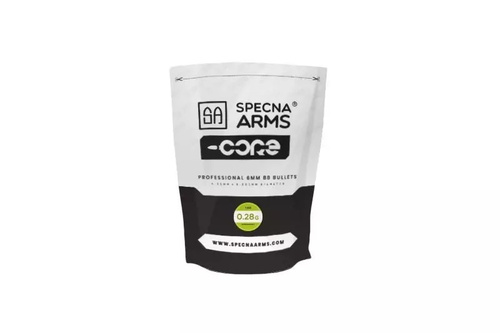 DynamicsHPA - Airsoftový krám, Airsoft zbraně, střelivo, vybavení - Kuličky Specna Arms CORE(TM) BIO 0,28g, 3500 BBs - Bílé