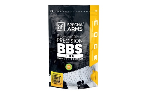 DynamicsHPA - Airsoftový krám, Airsoft zbraně, střelivo, vybavení - Kuličky Specna Arms EDGE ULTRA(TM) BIO 0,30g, 3300 BBs - Bílá