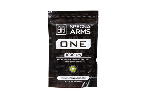 DynamicsHPA - Airsoftový krám, Airsoft zbraně, střelivo, vybavení - Kuličky Specna Arms ONE(TM) 0,36g, 1000 BBs - Bílá